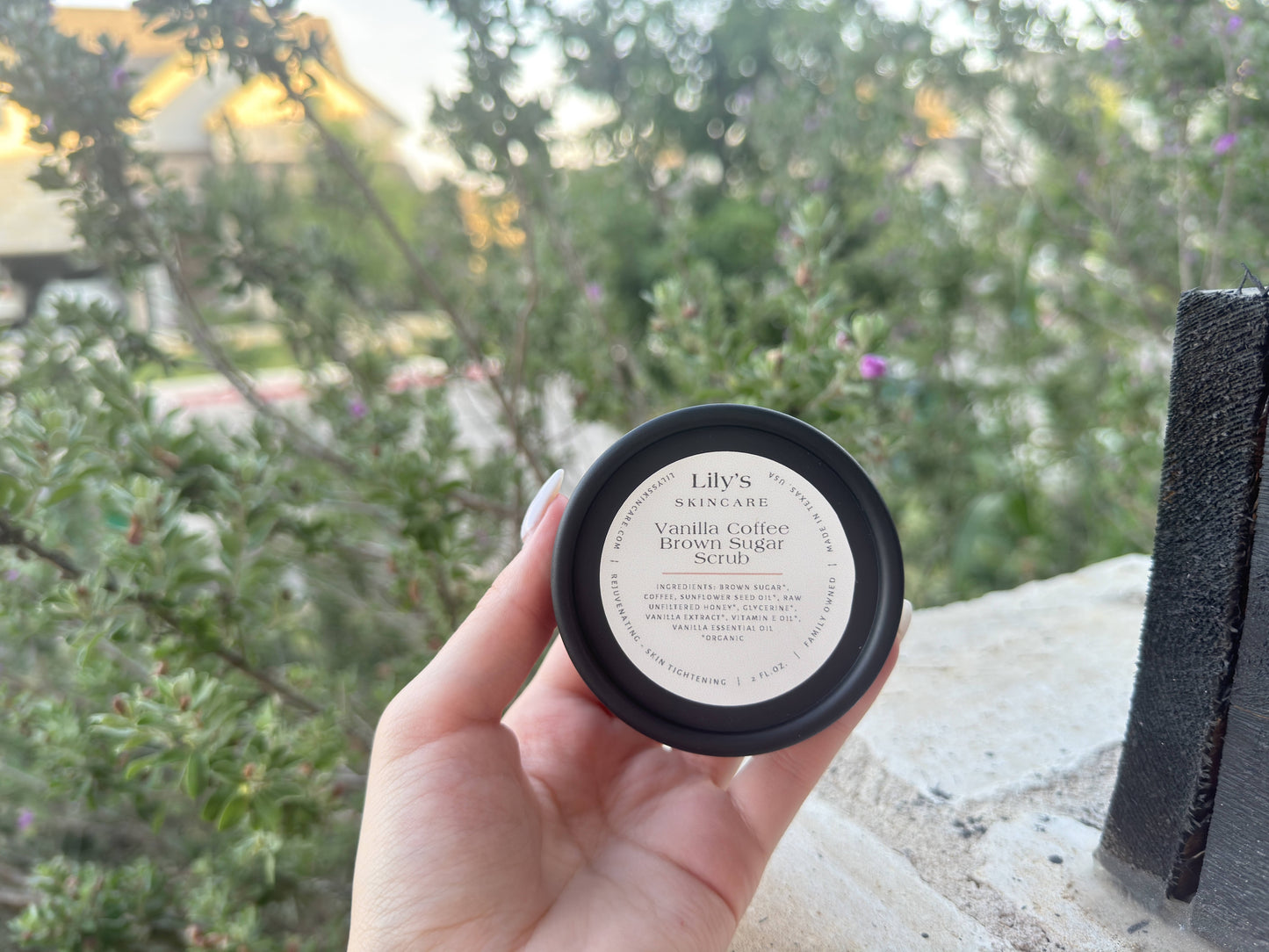 Vanilla Coffee Brown Sugar Scrub