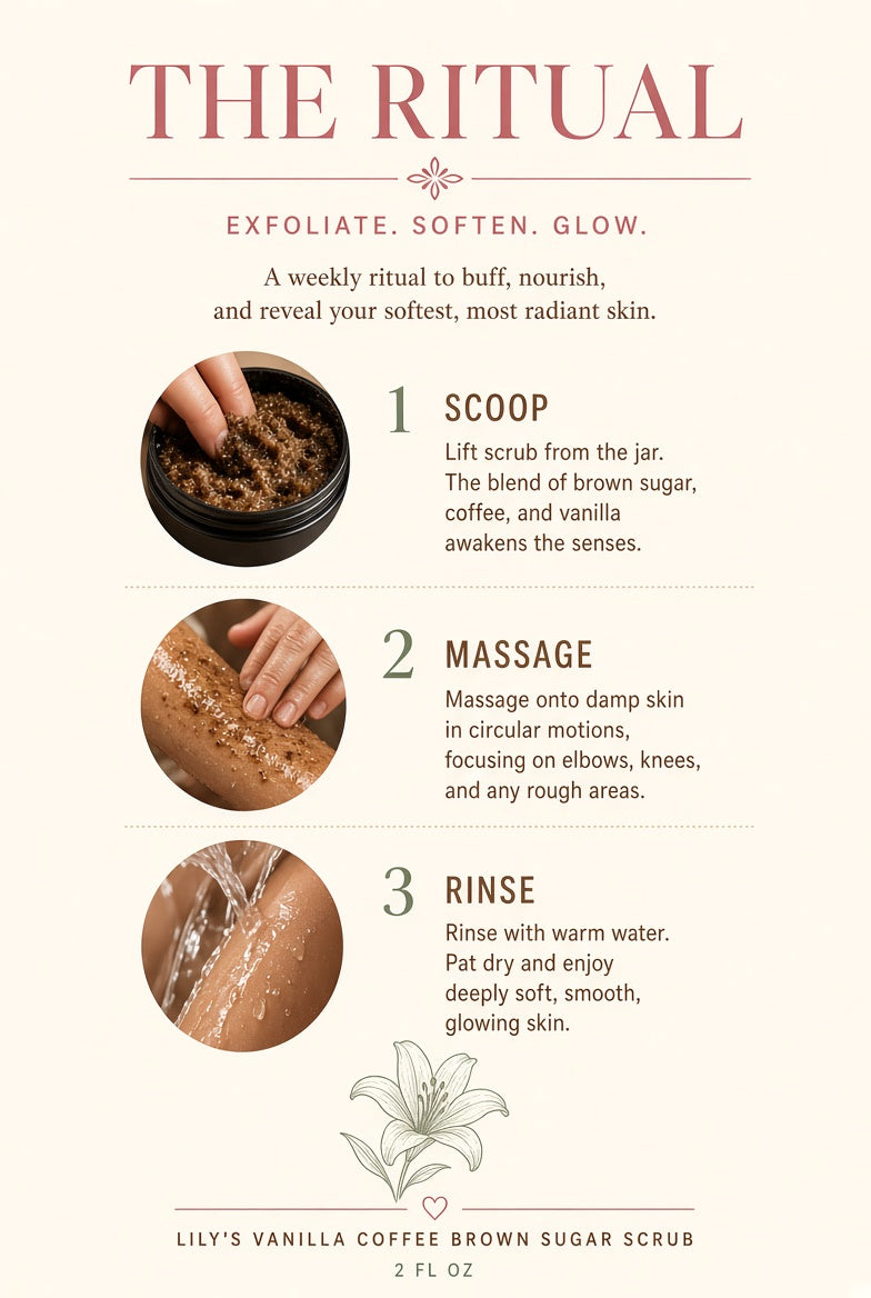 Vanilla Coffee Brown Sugar Scrub