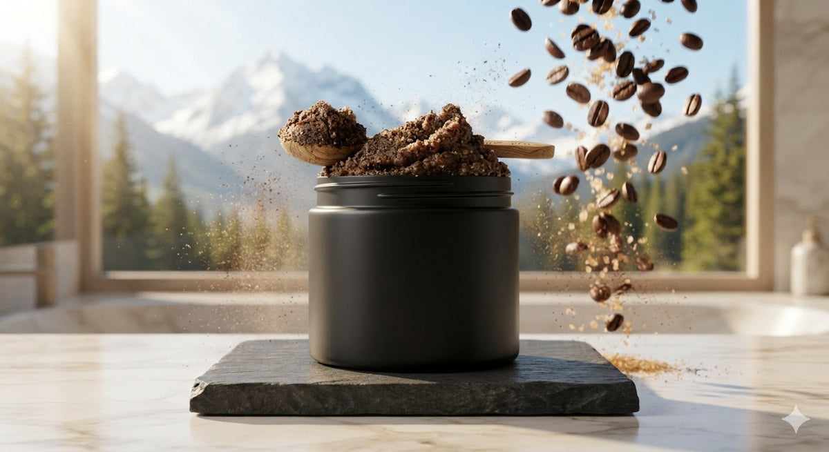 Vanilla Coffee Brown Sugar Scrub