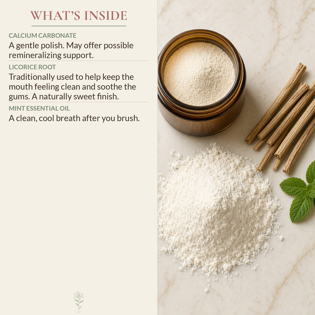 Sweet Mint Mineral Tooth Powder