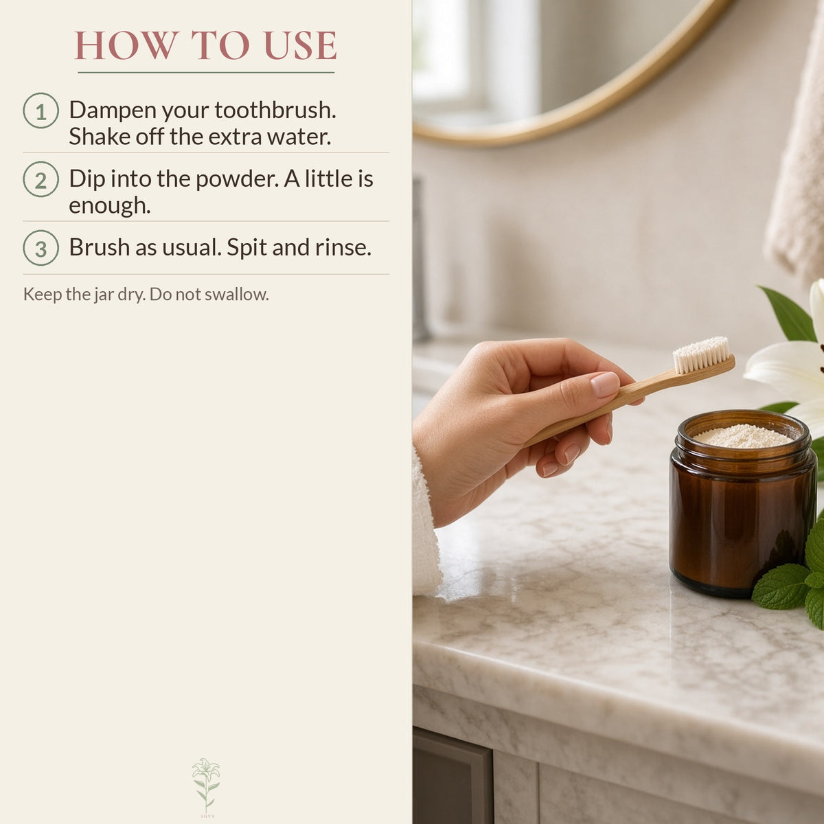 Sweet Mint Mineral Tooth Powder